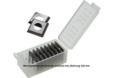 10 Stk. HM Wendeplatten Wendemesser Vorschneider 14x14x2mm