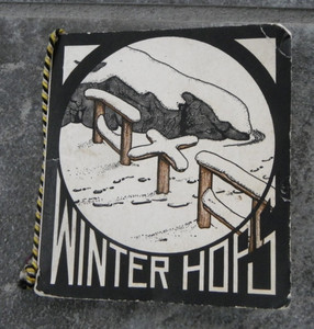 Vtg Dance Card Booklet-US Military Academy West Point 1939-40 Winter Hops-Blank