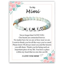 Mimi Gifts, Mothers Day Birthday Gifts for Mimi from Grandkids for Grandma Gift,