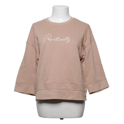 Amisu, Sweatshirt, Größe: M, Beige, Print, Damen #ZRe