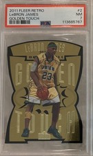 2011-12 Fleer Retro - Golden Touch LeBron James #2GT
