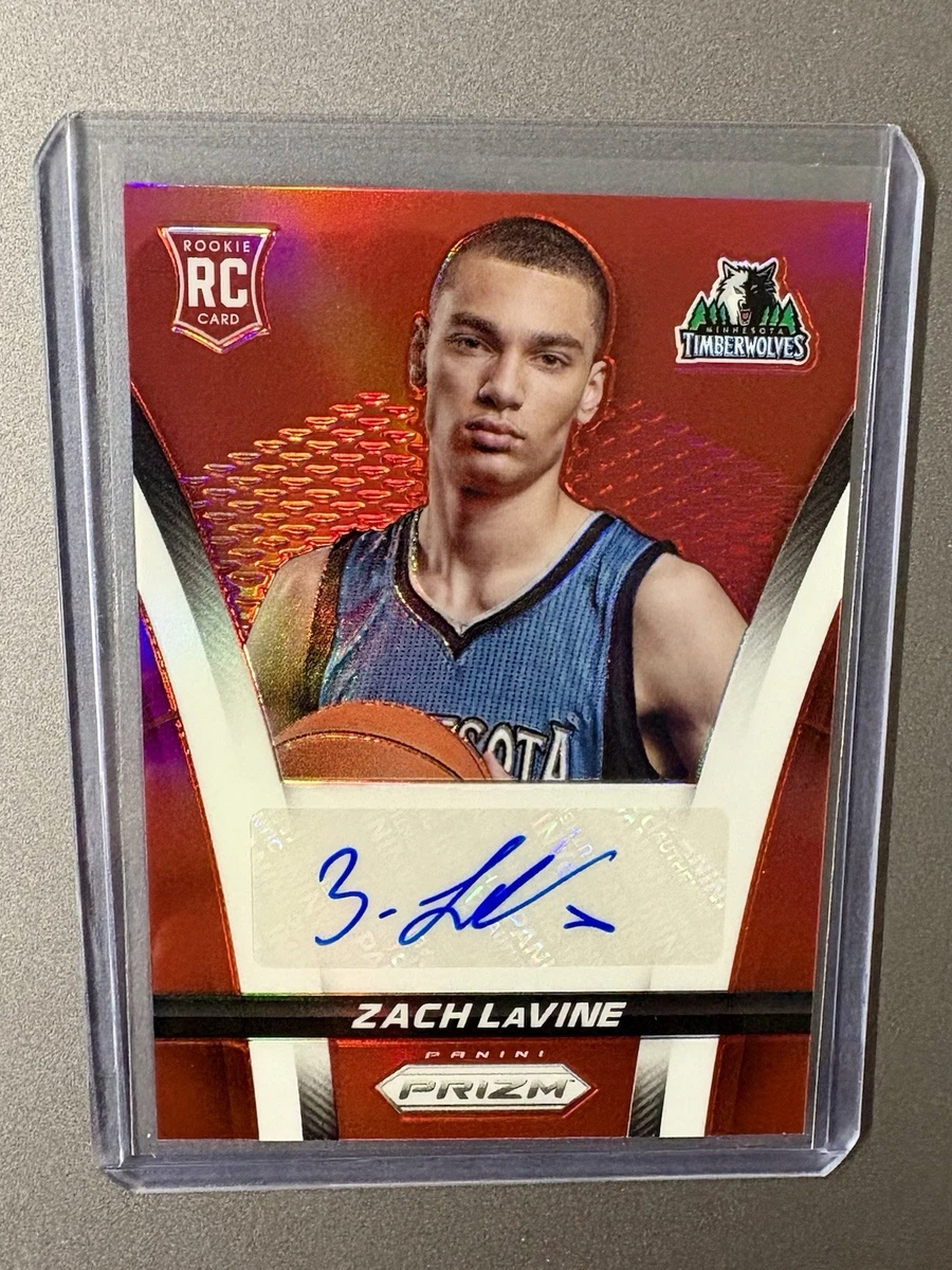 NBA カード Zach Lavine RC 直書きサイン Zach LaVine Sports Trading Card Singles Autographed Basketball for