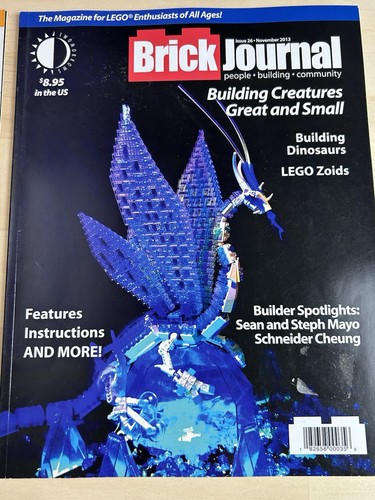 Lot of 2 BRICK JOURNAL Magazines Issue 12 10/2020 & Issue 26 11/2013 | eBay