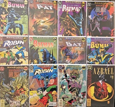 Batman KNIGHTSEND Set 1-10 + Aftermath (No Pt 6) High Grade Lot Of