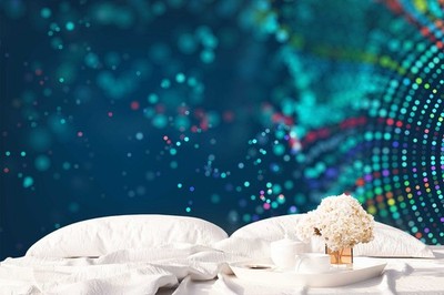 3D Abstract Particles Spotlight Wall Murals Wallpaper Murals Wall Sticker 6