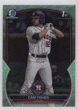 2023 Bowman Draft Chrome Lunar Glow Refractor Cam Fisher #BDC-35 0wq