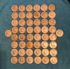 50 50 Cent Pieces-Mix of 67 & 68