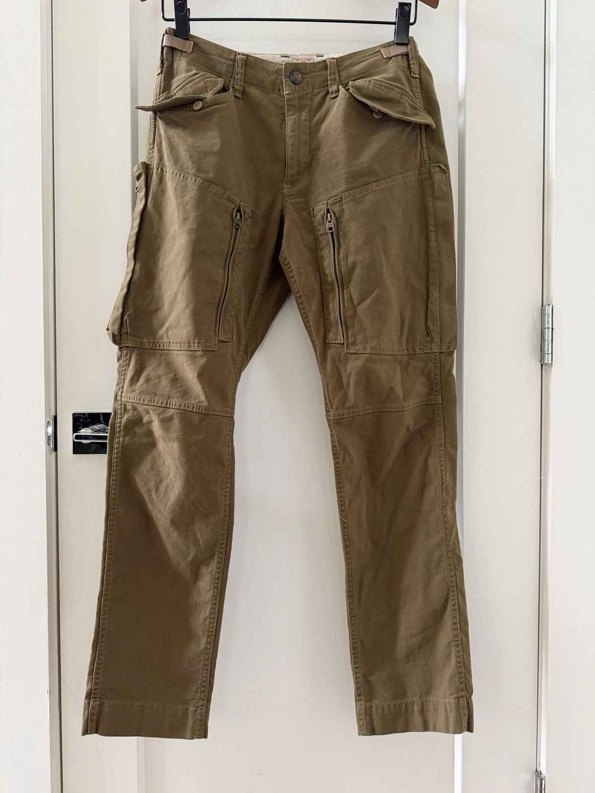 Vintage EDWIN Blue Trip Multipockets Cargo Pants Japan Size S