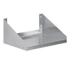 AmGood Stainless Steel Microwave Shelf | Metal Appliance Shelving | Heavy Duty