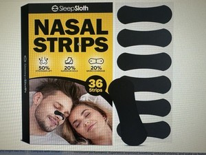 Sleepsloth Nasal Strips for Snoring   NIB