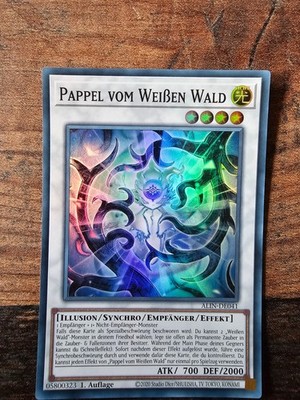 Yugioh! Pappel Vom Weißen Wald, ALIN-DE041, SR
