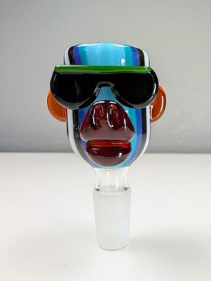 14mm Funky Monkey Glass Premium Quality Bowl Funnel Slide For Bong Hookah Pipe C