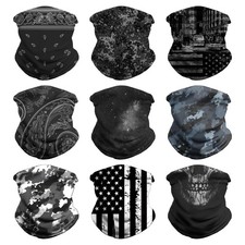 Headwear Bandana Head Wrap Face Scarf Neck Warmer Balaclava for Sports Mediu...