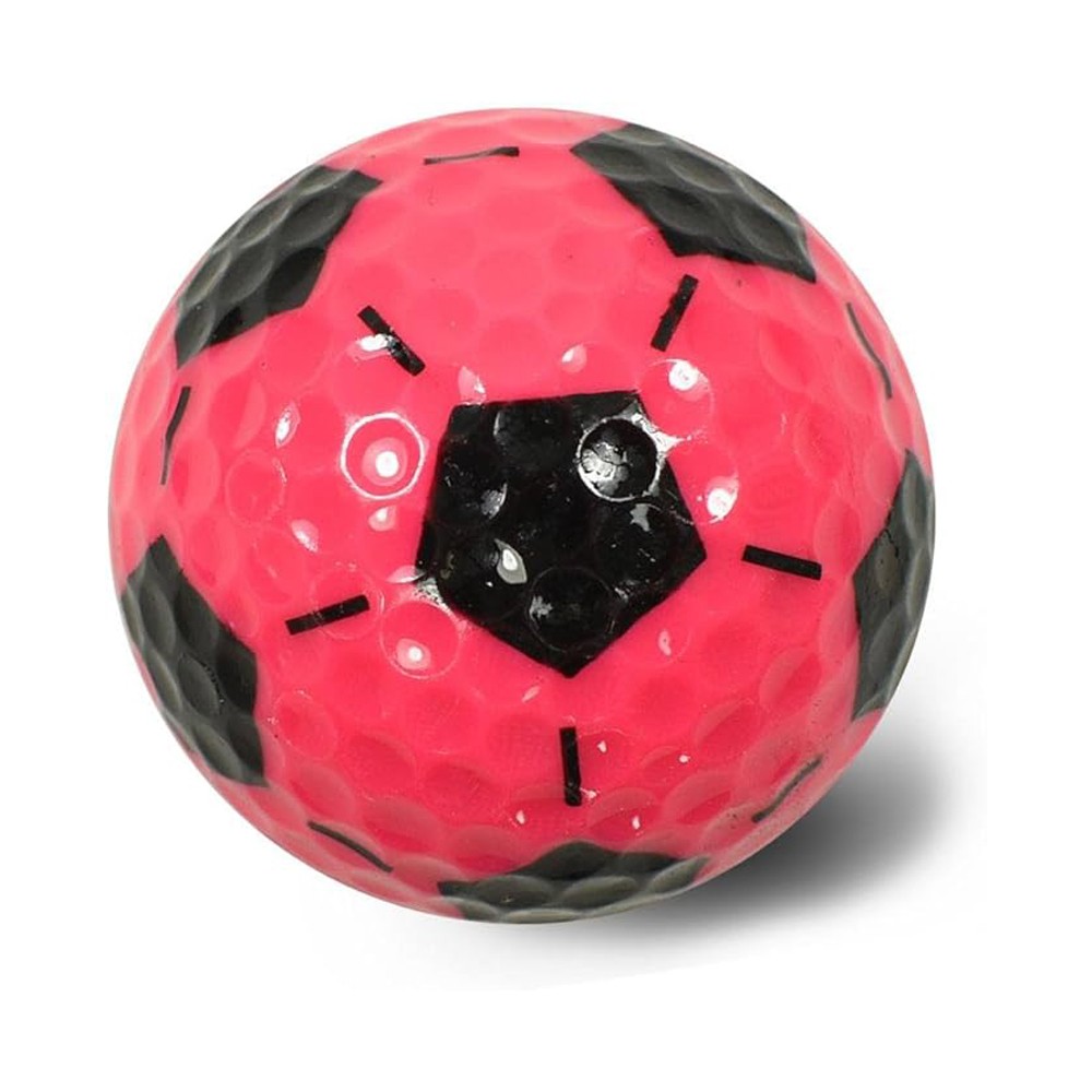 Мячи для гольфа Nitro Golf Футбольный мяч в упаковке из 3 мячей - Розовый Черный 1990₽