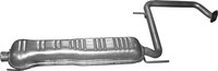 Polmo MittelschalldäMpfer 17.001 FüR Opel Zafira GroßRaumlimousine T98 CNG F75