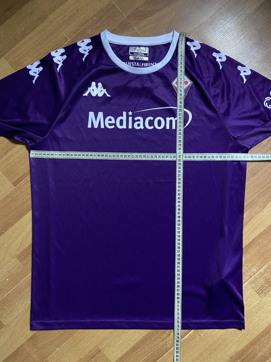 FIORENTINA 2020 2021 HOME FOOTBAL SHIRT SOCCER JERSEY KAPPA sz XXL