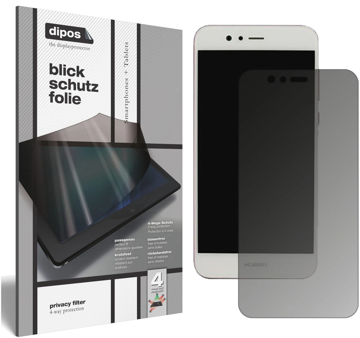 Vetro Protettivo per Huawei Honor V8 Pellicola Stratificato Display Vero