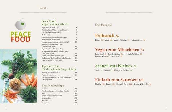 Thumbnail - Peace Food - Vegan Einfach Schnell