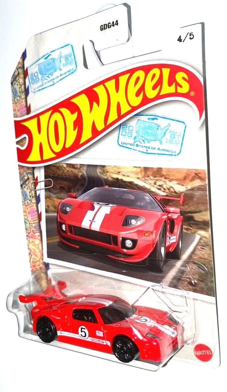 Hot Wheels Gran Turismo (2017) Mattel White Ford GT Die-Cast Toy Car 7/8 -  GKWorld