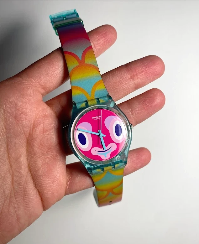 Fish swatch watch sale