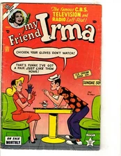 My Friend IRMA # 33 VG/FN Atlas (Marvel) Comic Book CBS Television Radio JL17