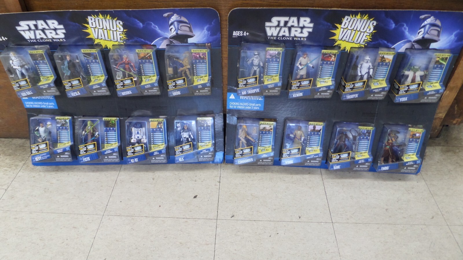 Star Wars The Clone Wars Embo Figure, READ DESCRIPTION Embo