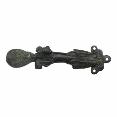 New Rare Handmade Brass Lion Figurine Door Handles Pulls 1