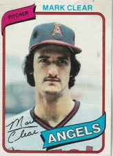 FREE SHIPPING-NRMINT-1980 Topps Mark Clear #638 PLUS ANGELS BONUS CARDS