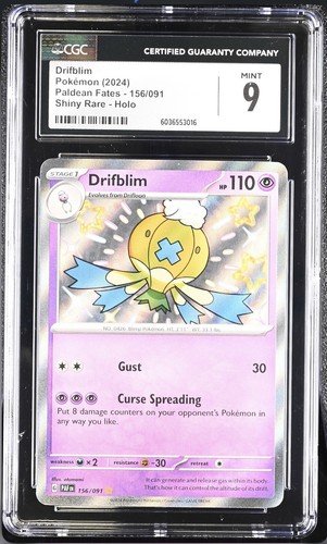 Drifblim graded CGC 9 for sale on eBay