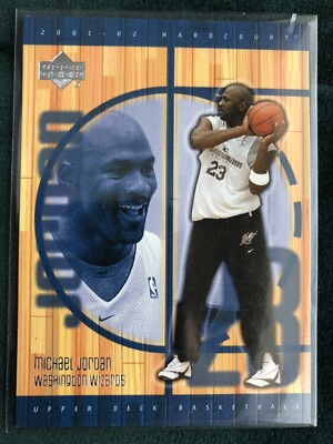 MICHAEL JORDAN 2001-02 Upper Deck Hardcourt #121 Washington