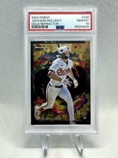 Jackson Holliday RC 2024 Topps Finest Gold /20 SSP PSA 10
