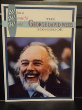 George David Weiss sheet music songbook What A Wonderful World Can't Help Fallin