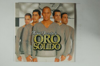 RAUL ACOSTA y Oro Solido ''Esto es Para Ti'' LATIN Promo CD NO BARCODE Sony