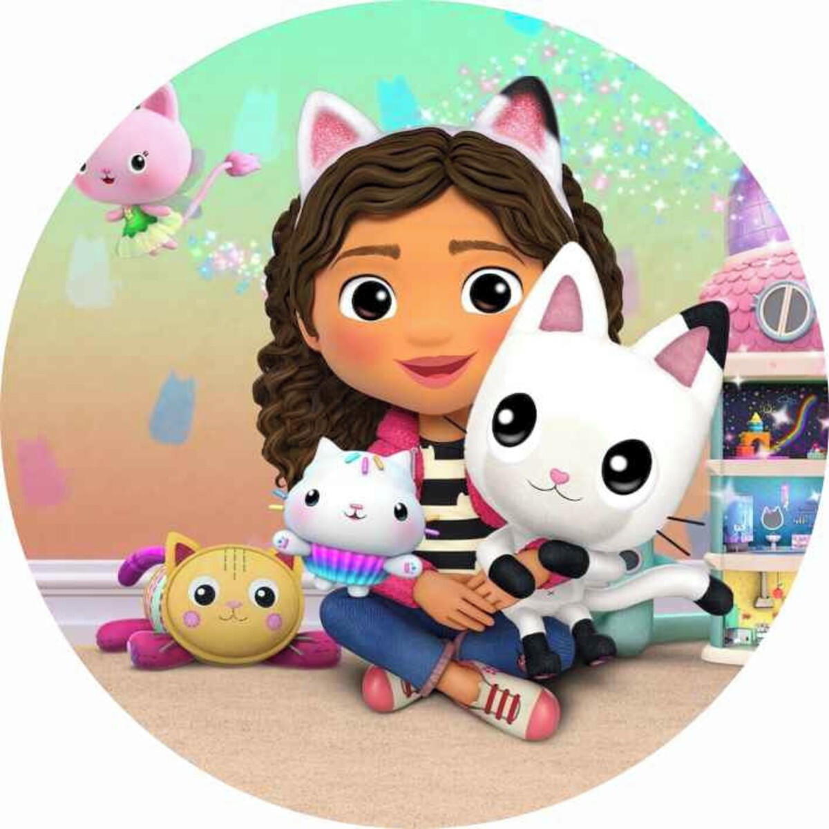 Coperta In Pile La Casa Delle Bambole Di Gabby 130x170 Cm - Morbida E Colorata Per Bambini - Foto 6