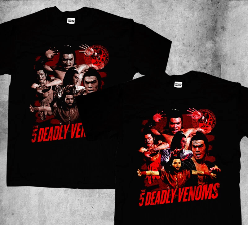 Five Deadly Venoms Retro Classic Kung Fu Movie T-shirt
Opens in a new window or tab