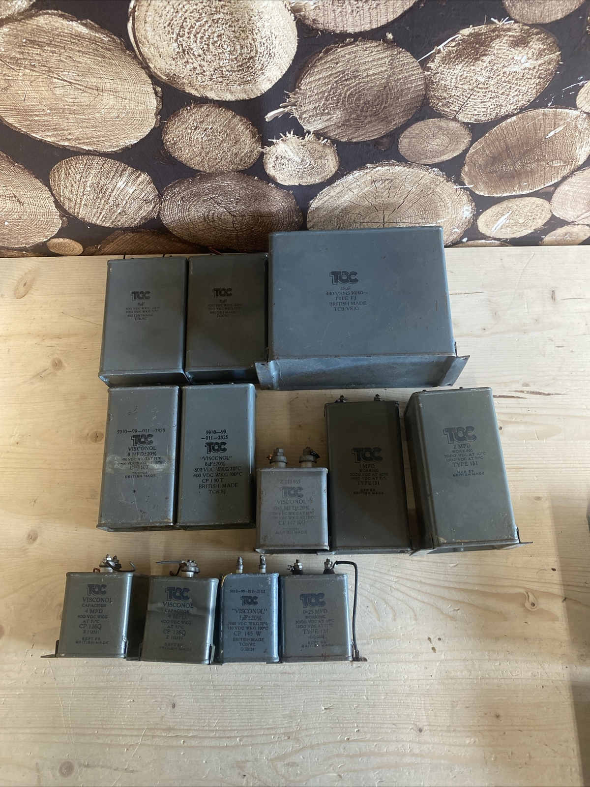 TCC Capacitors Job Lot eBay