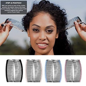 Stretchable Banana Hair Clip Hair Clip For Thick Curly Kinky Hair