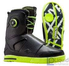 2016 Hyperlite Kruz Wakeboard Boots (Black and Yellow)