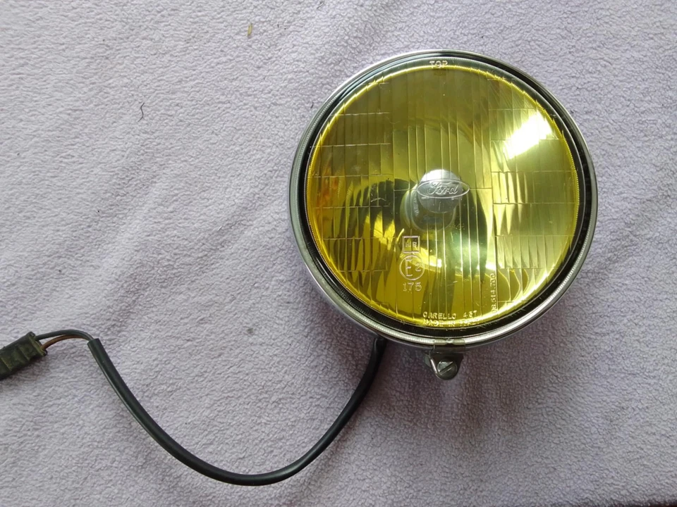 Ford chrome Gelb Fernscheinwerfer Carello Oldtimer - Bild 1 von 4