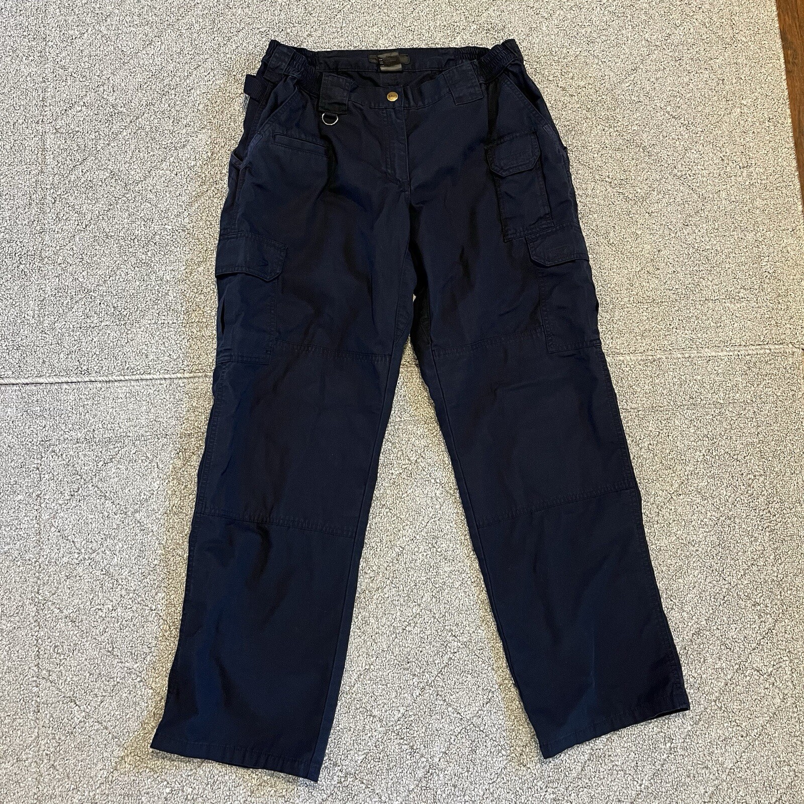 5.11 Tactical Pants Womens 14 Blue Workwear EMT Pockets Cargo Rip Stop Work