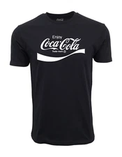 COKE ALWAYS COCA COLA CLASSIC T SHIRT BLACK