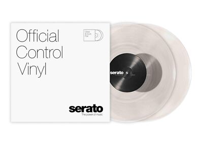 Serato 10'' Standard Colors (Pair) CLEAR