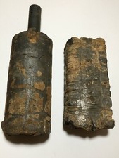 Batterie antiche pre-1900 in grafite.