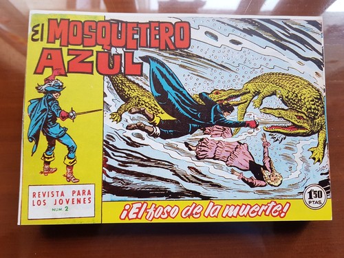 EL MOSQUETERO AZUL. EDICION FACSIMIL COMPLETA. PERFECTO ESTADO - Imagen 2 de 24