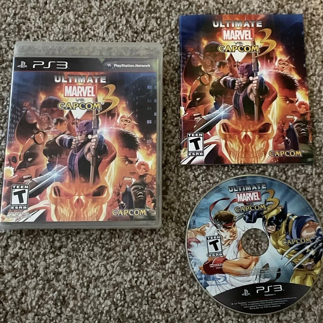 Ultimate Marvel vs. Capcom 3 Sony PlayStation 3 Video Games for