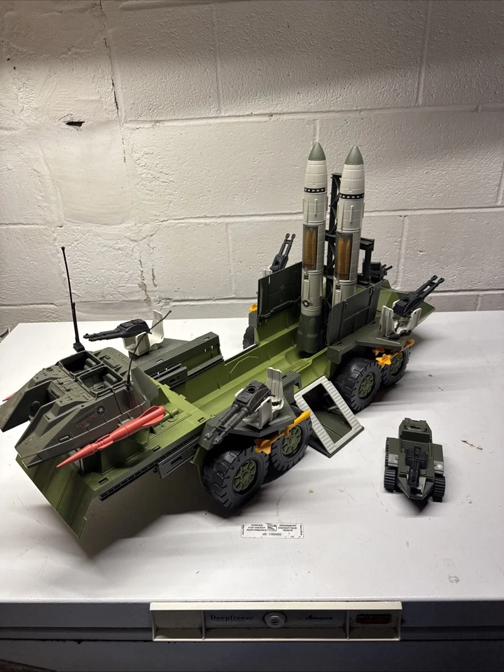 Veículo Hasbro Vintage 1988 G I Joe Rolling Thunder Quase Completo - Imagem 4 de 4