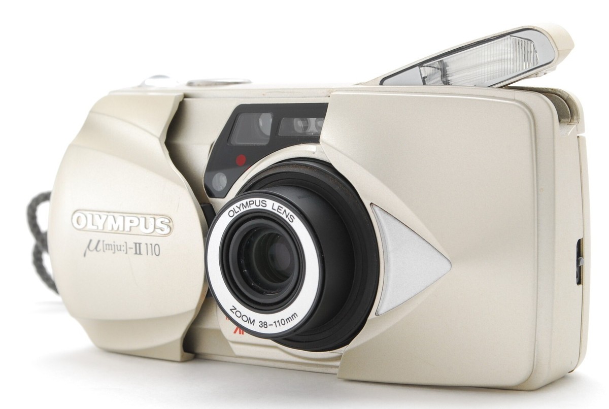 完動品】 OLYMPUS μ II 110 コンパクトフィルムカメラ（Exc+5