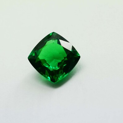 AAA Fine Quality Emerald 10-12 Ct Cushion Cut Green Emerald Gemstone Best Sale