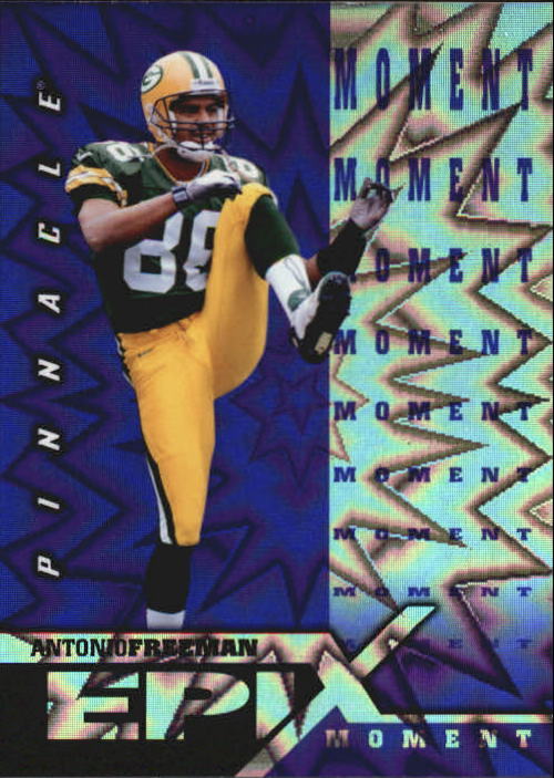 1997 Pinnacle Certified Epix Purple #E7 Antonio Freeman MOMENT - NM-MT
