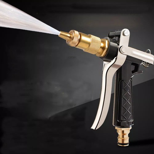 High Pressure Water Spray Gun Metal Nozzle Garden Hose Pipe Lawn Car Washing AU - Picture 4 of 11